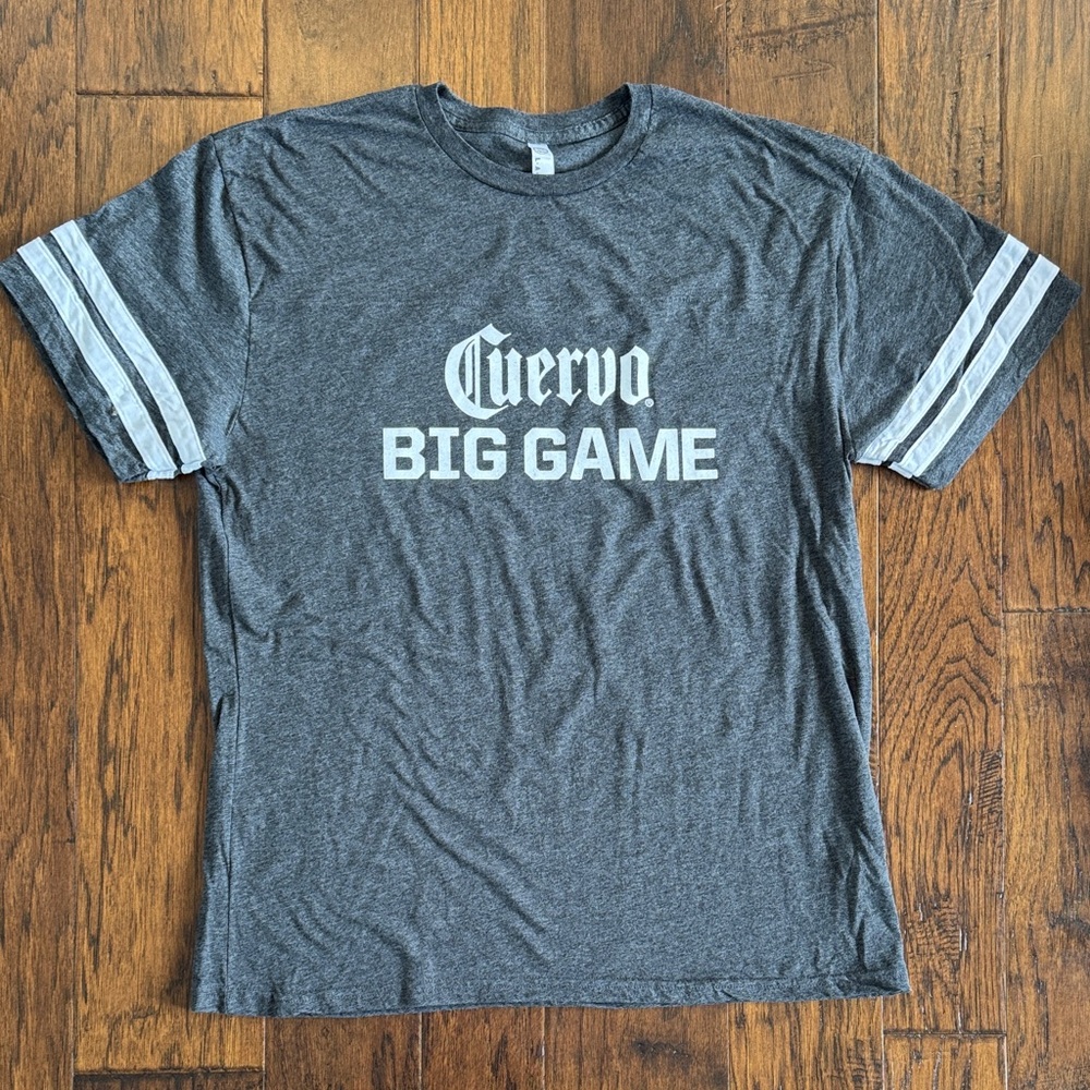Jose Cuervo Big Game Gray Football 🏈 T-Shirt